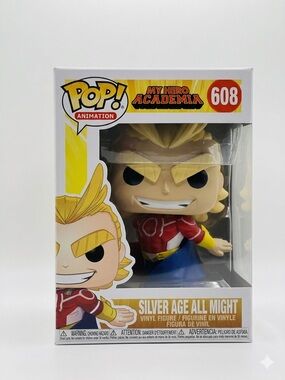 Funko Pop! My Hero Academia Silver Age All Might - Yellow Red Blue